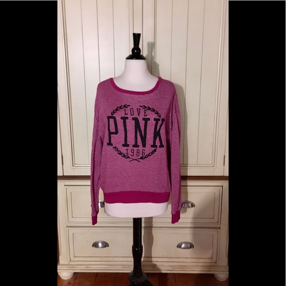 🌸PINK VS Love Pink 1986 sweatshirt🌸 - Picture 1 of 8